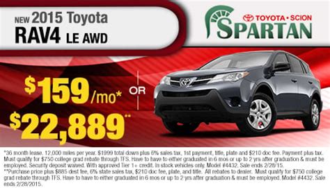 spartan toyota|spartan toyota service specials.